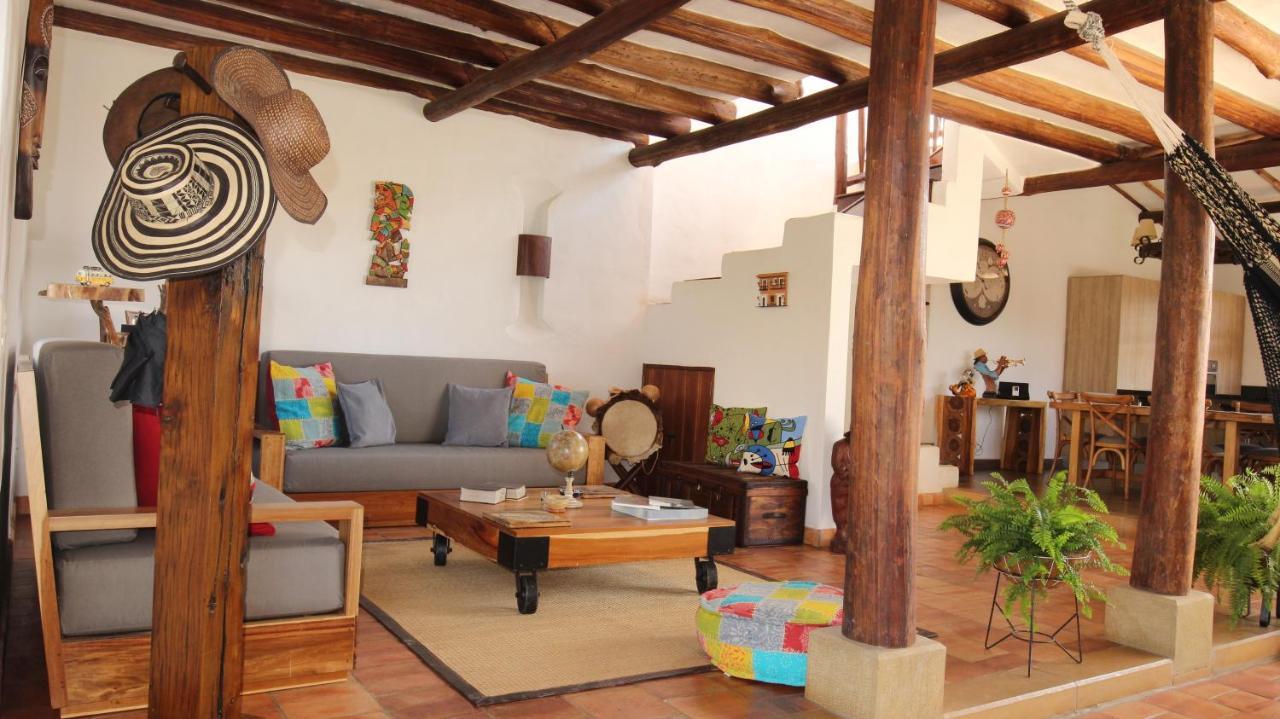 CasaNeral_Barichara Villa Bagian luar foto