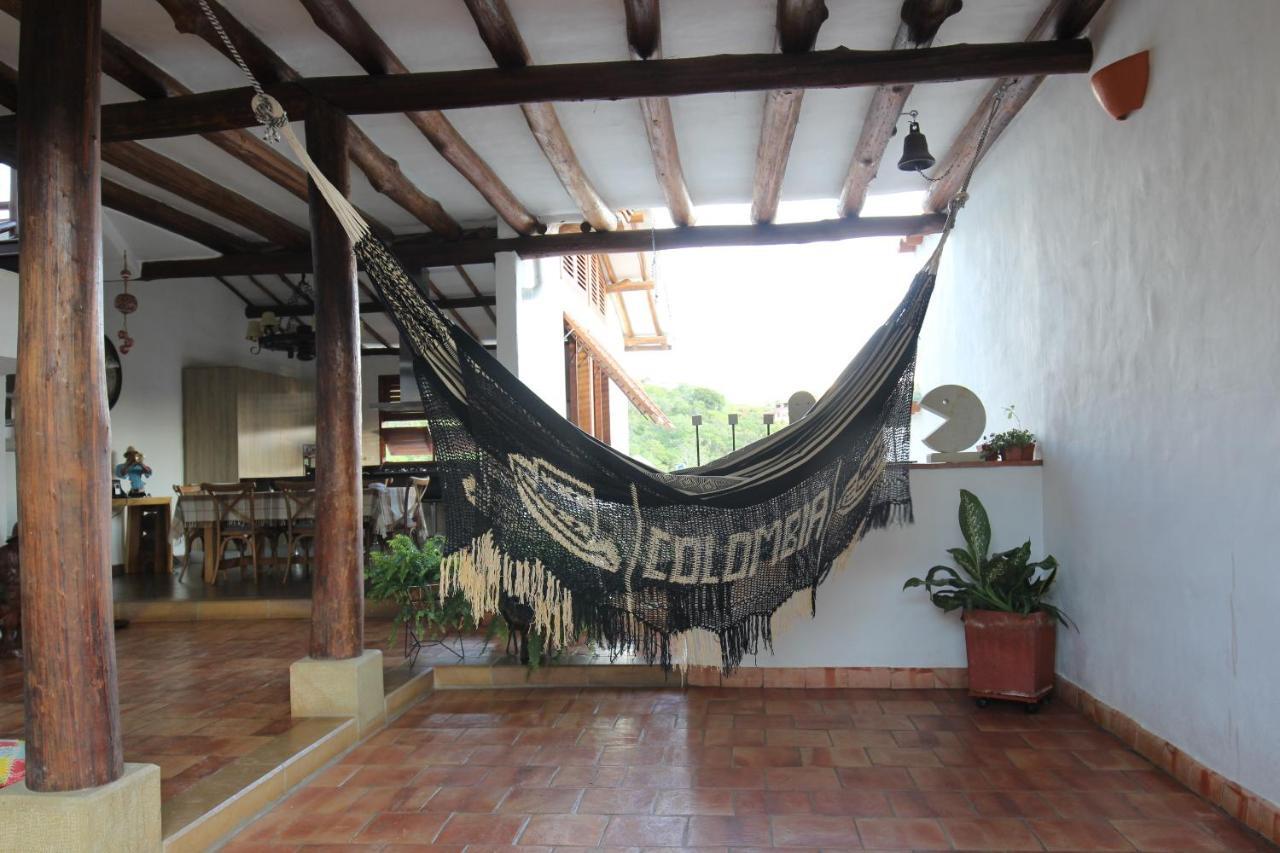 CasaNeral_Barichara Villa Bagian luar foto