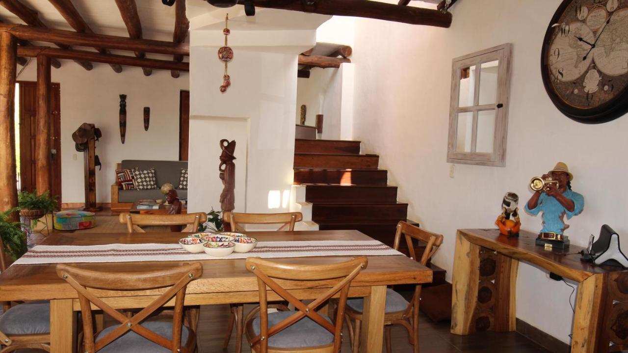 CasaNeral_Barichara Villa Bagian luar foto